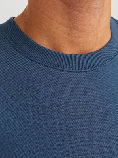 Felpa Baggy felpata Jack&Jones blu