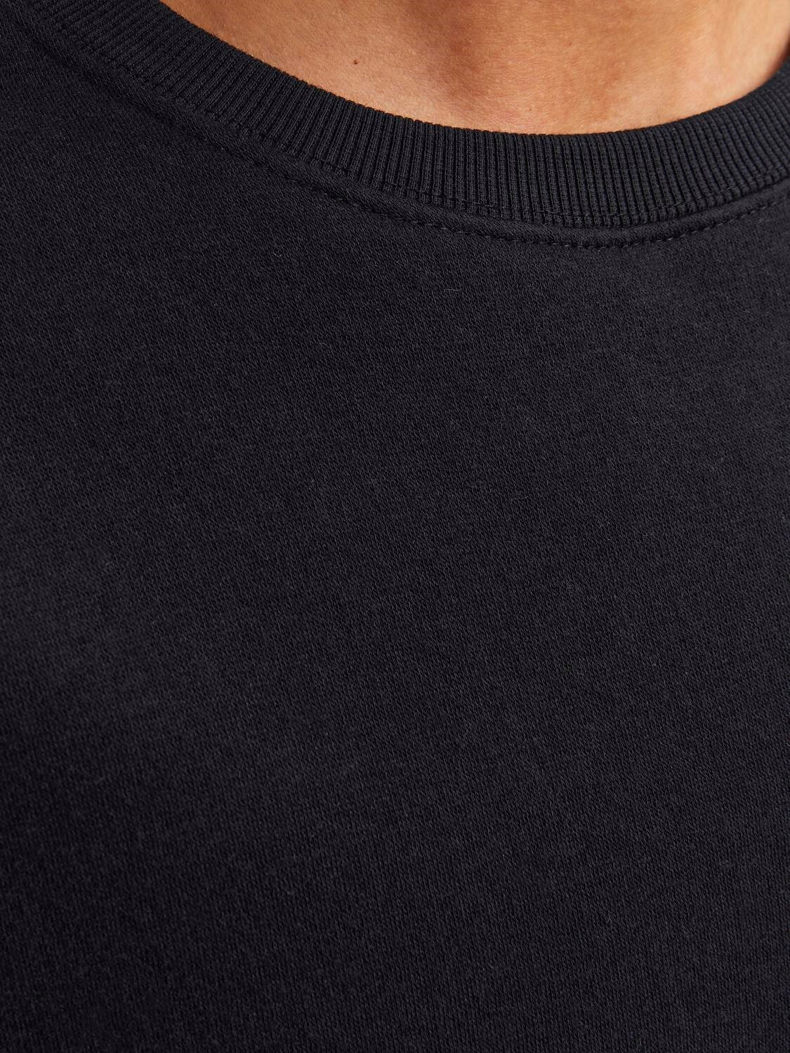 Felpa Baggy felpata Jack&Jones nero