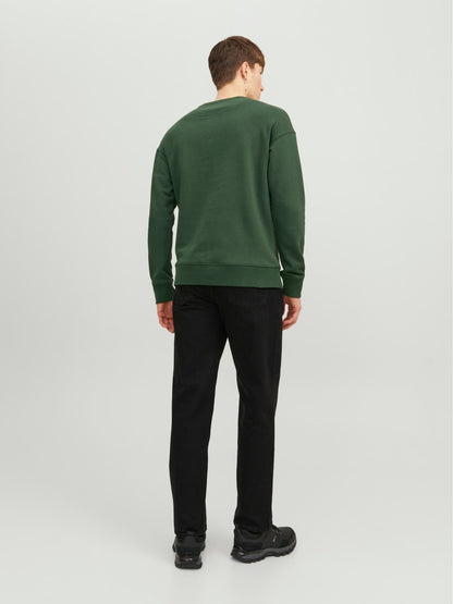 Felpa Baggy felpata Jack&Jones verde