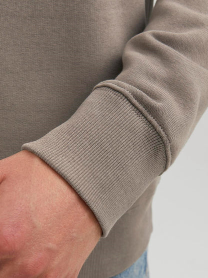Felpa Baggy felpata Jack&Jones marrone