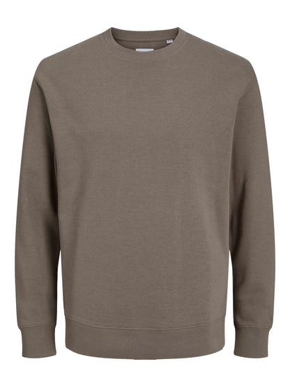 Felpa Baggy felpata Jack&Jones marrone
