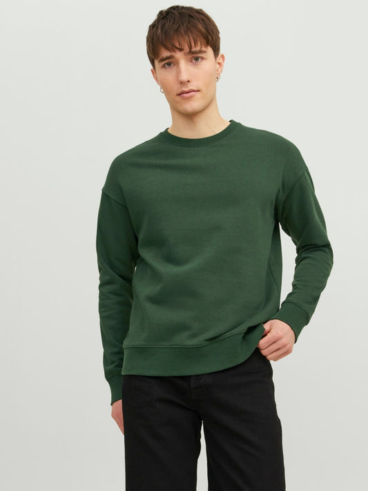 Felpa Baggy felpata Jack&Jones verde