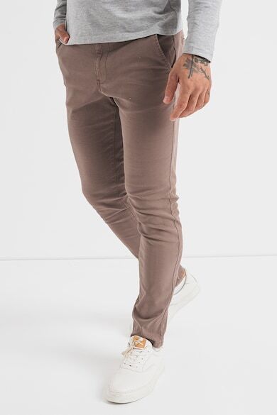 Pantaloni Slim Jack&Jones marrone