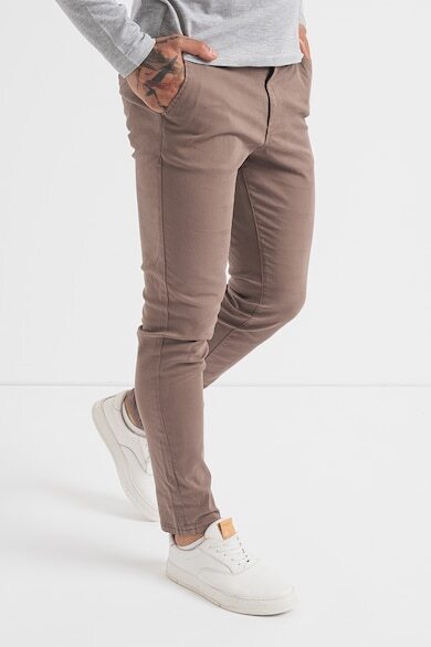 Pantaloni Slim Jack&Jones marrone