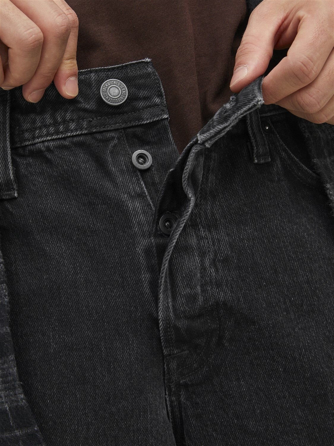 Jeans Eddie Loose Jack&Jones nero