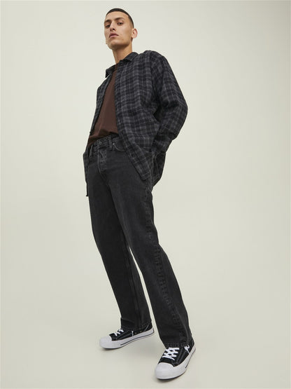 Jeans Eddie Loose Jack&Jones nero