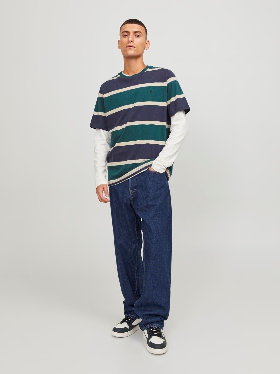 Jeans Eddie Loose Jack&Jones blu