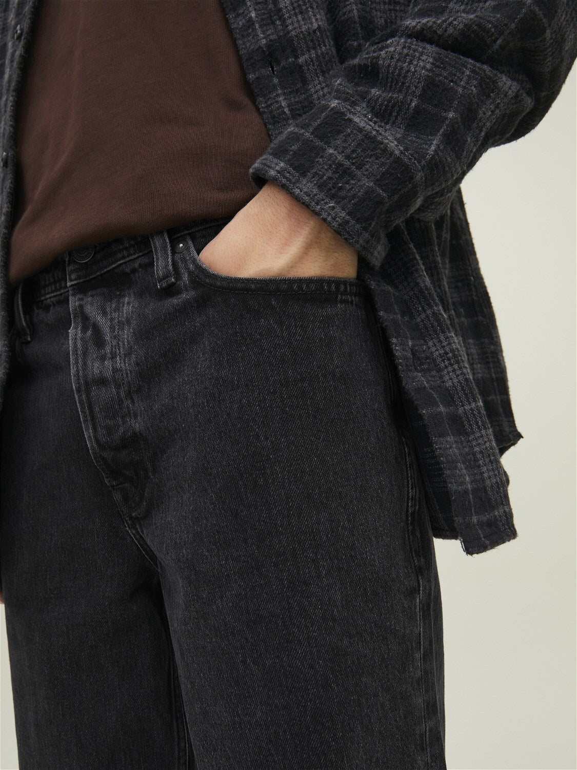 Jeans Eddie Loose Jack&Jones nero