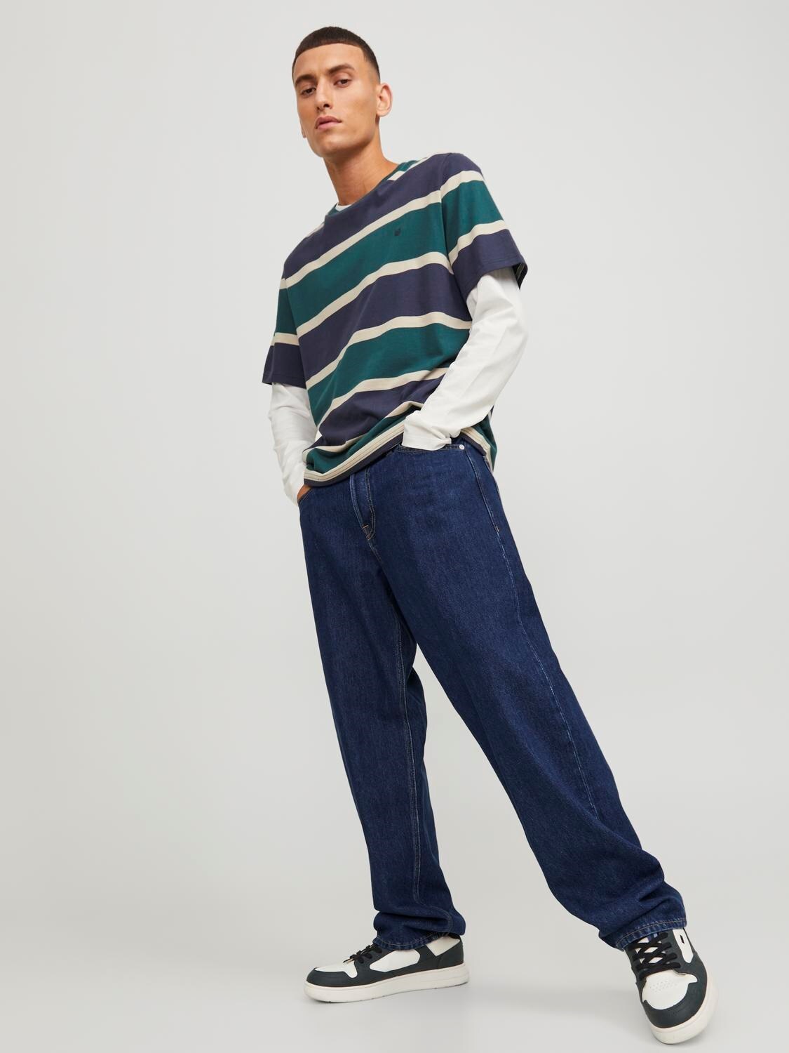 Jeans Eddie Loose Jack&Jones blu