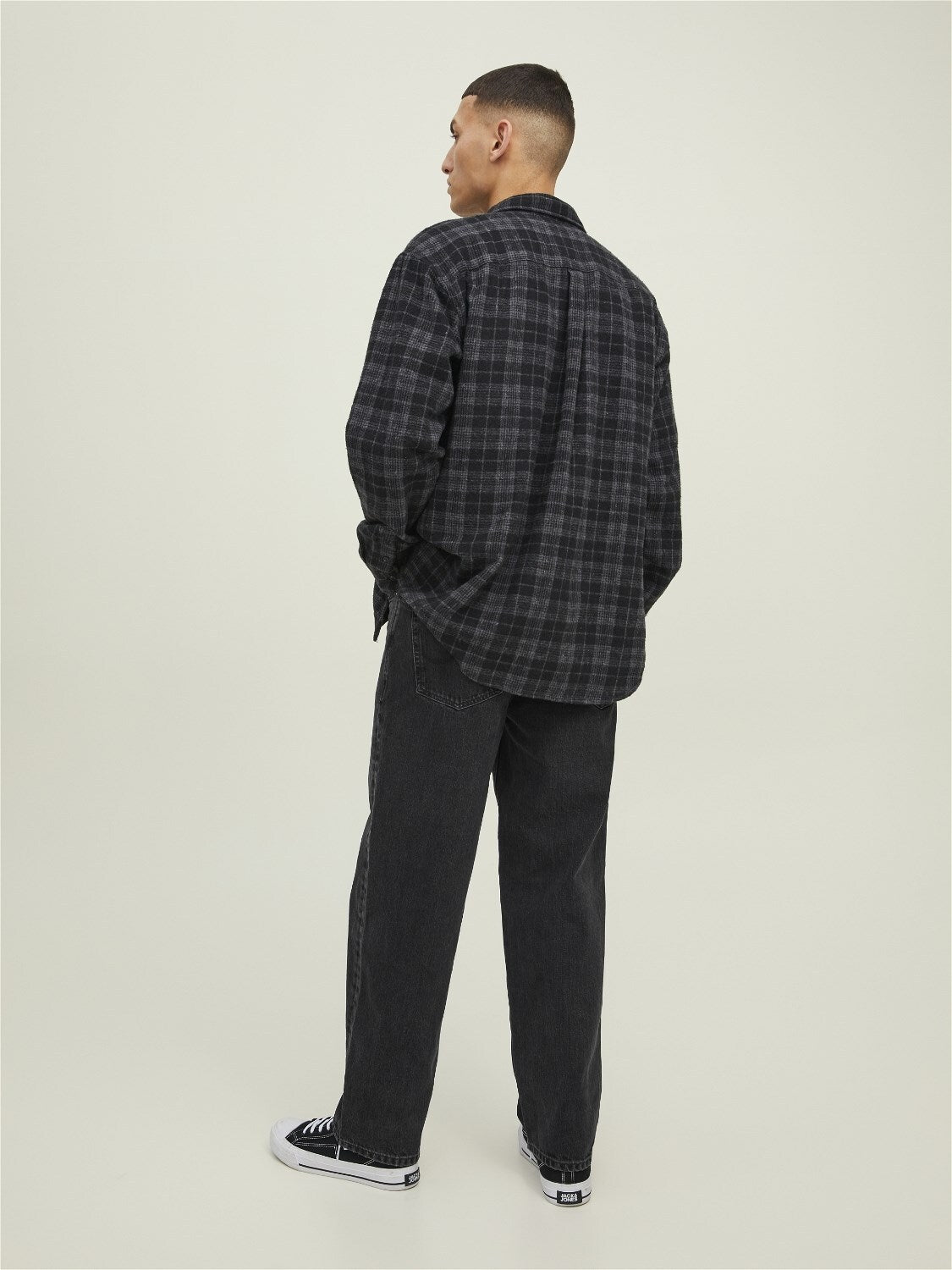 Jeans Eddie Loose Jack&Jones nero