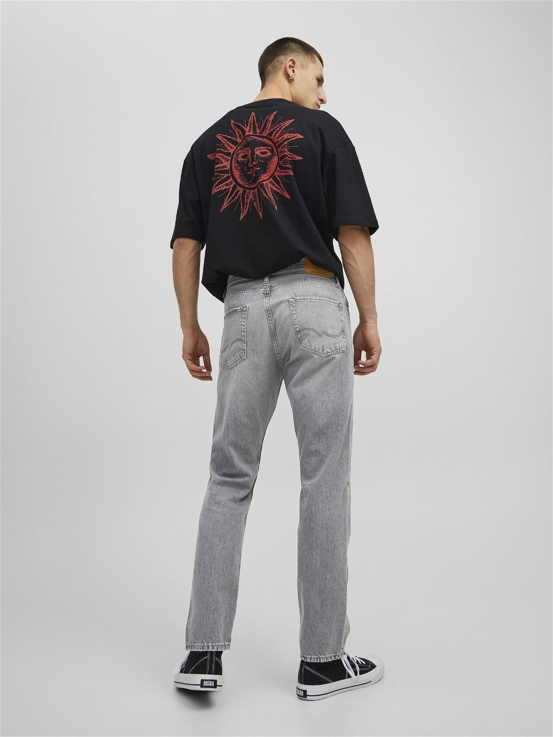 Jeans Loose Jack&Jones grigio