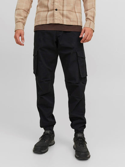 Pantaloni Cargo Loose Jack&Jones nero