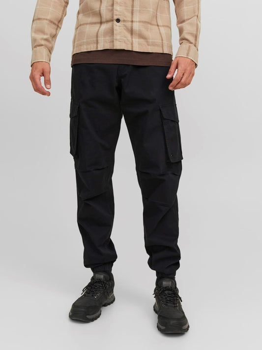 Pantaloni Cargo Loose Jack&Jones nero