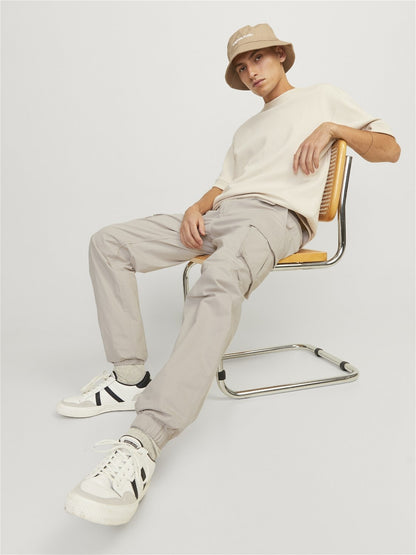 Pantaloni Cargo Loose Jack&Jones beige