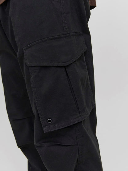Pantaloni Cargo Loose Jack&Jones nero