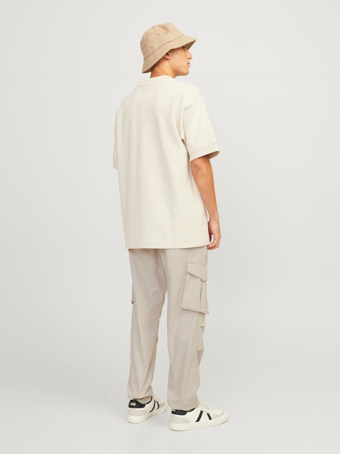 Pantaloni Cargo Loose Jack&Jones beige
