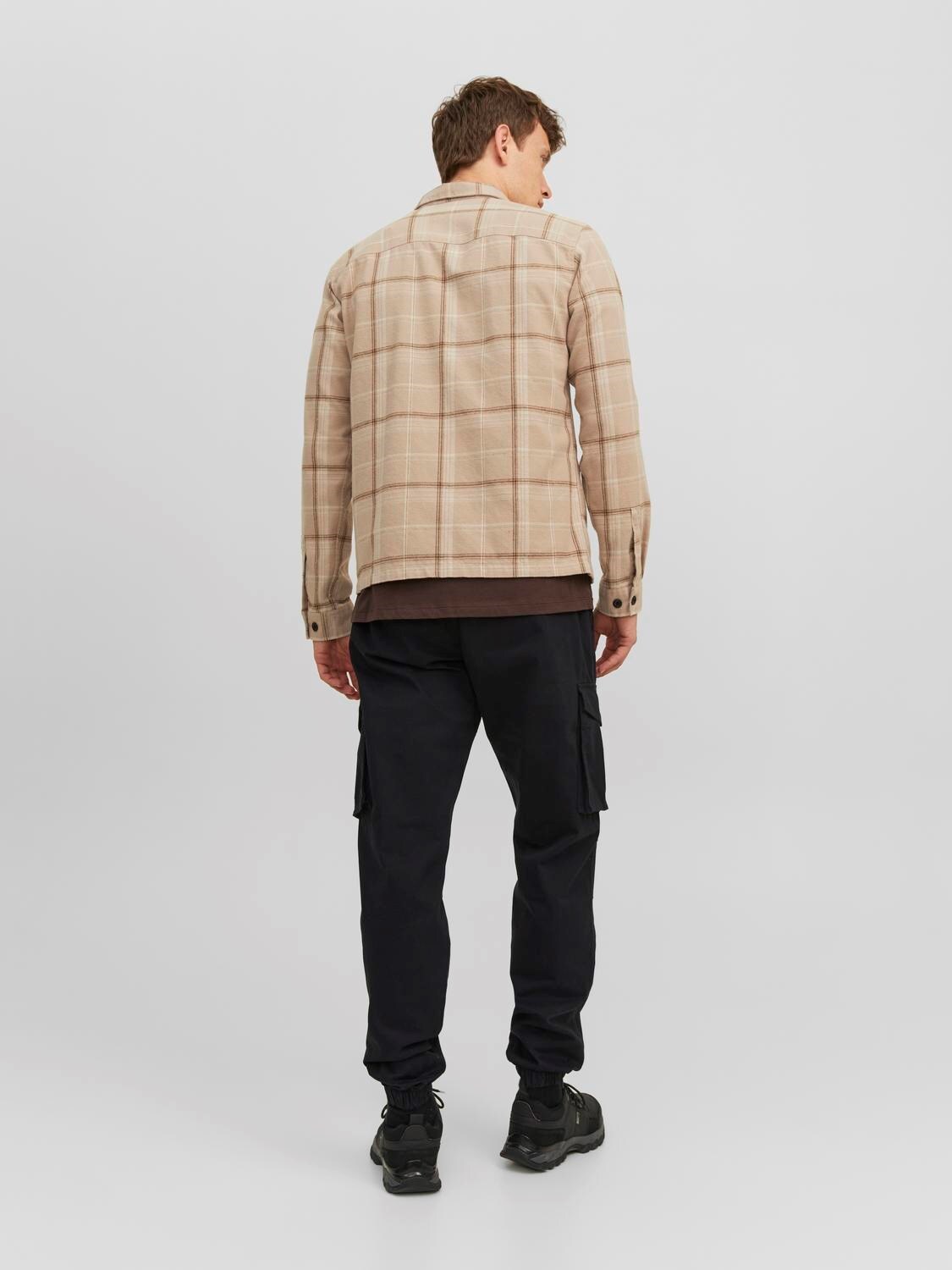Pantaloni Cargo Loose Jack&Jones nero