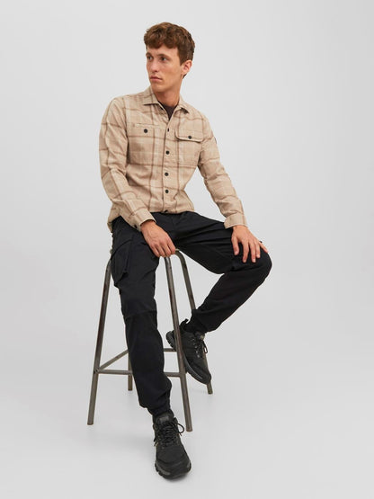 Pantaloni Cargo Loose Jack&Jones nero