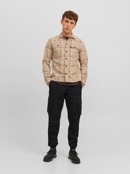 Pantaloni Cargo Loose Jack&Jones nero