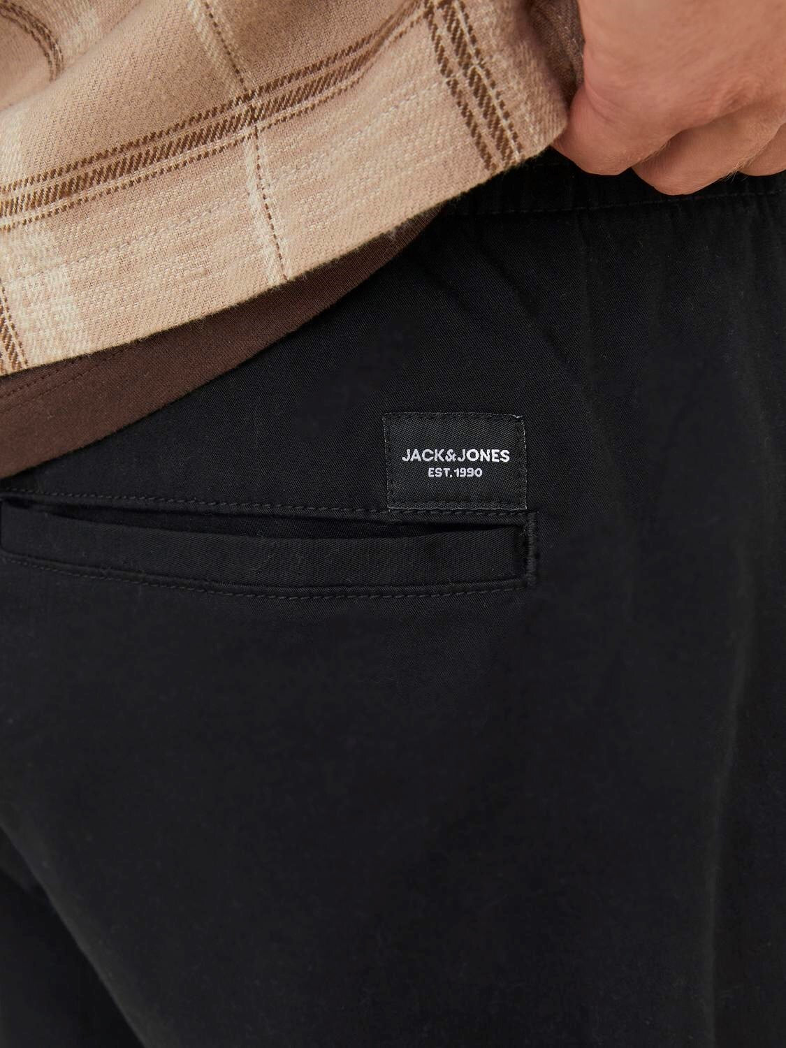 Pantaloni Cargo Loose Jack&Jones nero