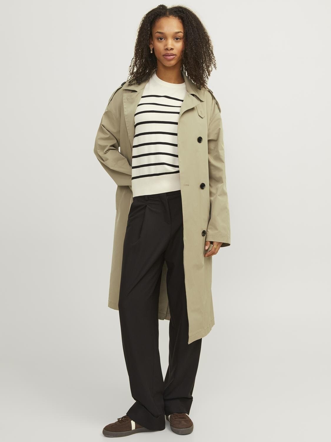 Trench Donna sabbia JJXX