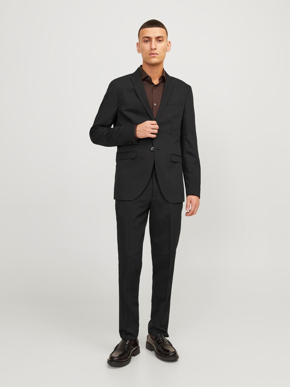 Pantaloni Slim Jack&Jones nero