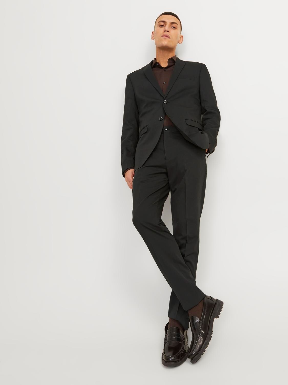 Pantaloni Slim Jack&Jones nero