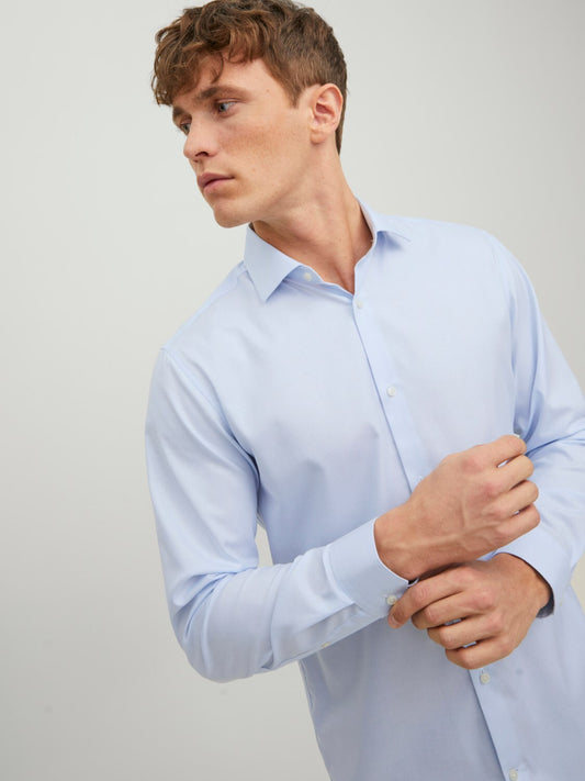 Camicia Slim Jack&Jones celeste