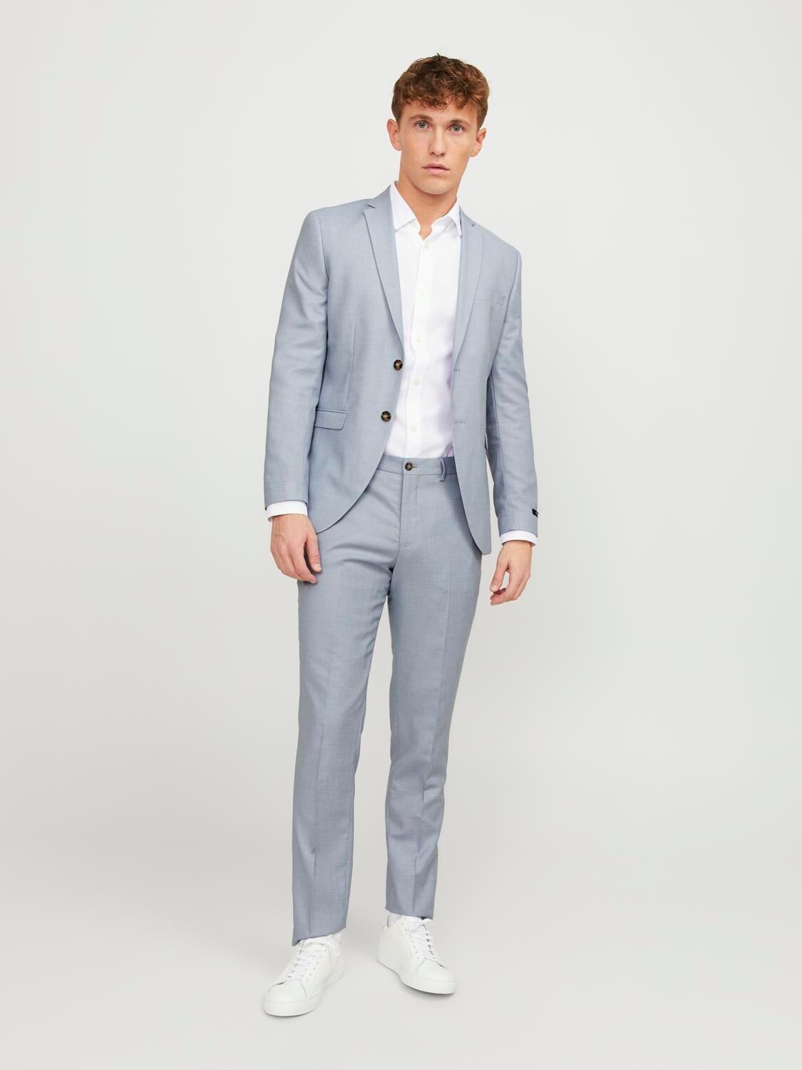 Pantalone Slim Jack&Jones azzurro