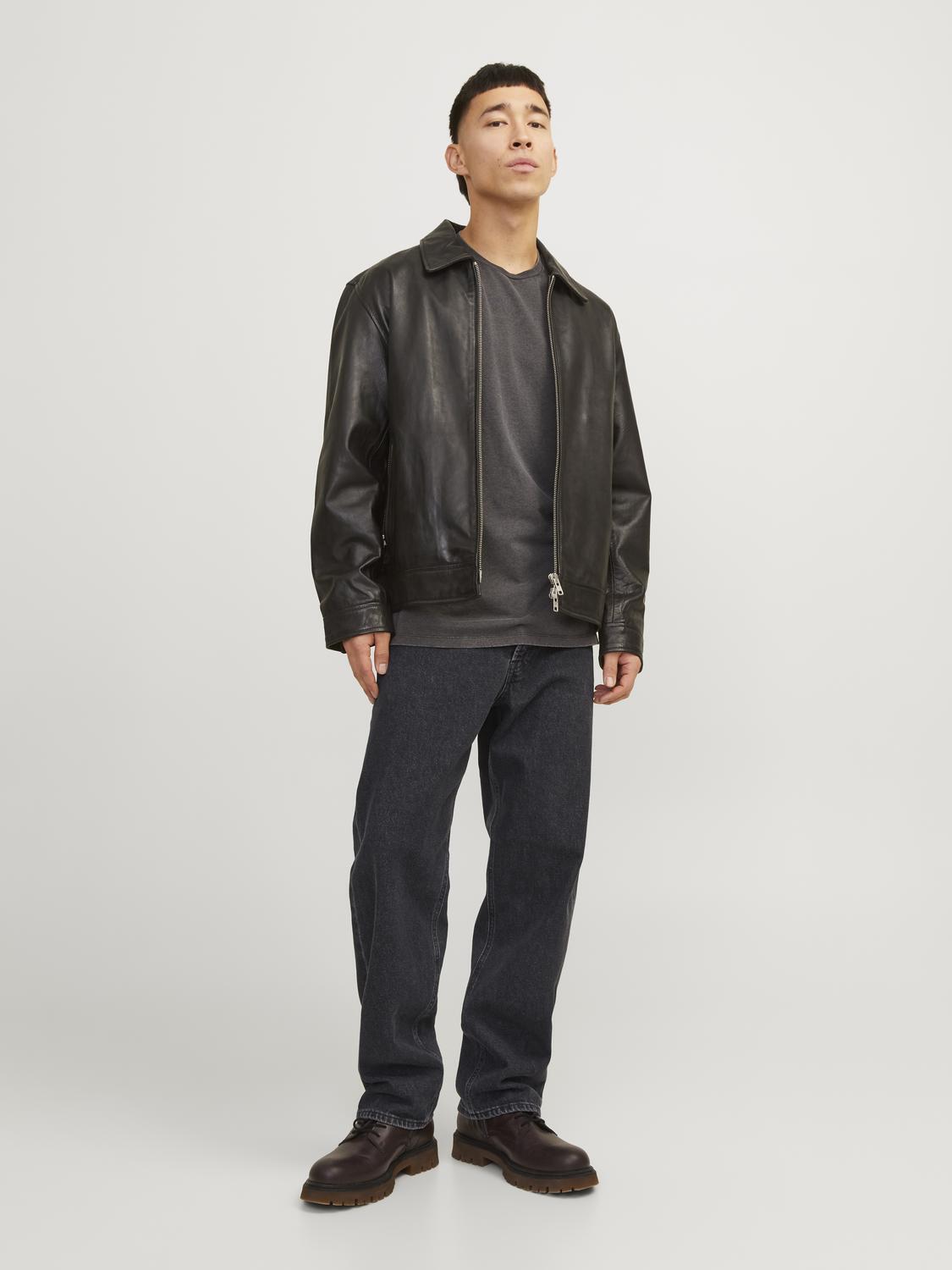Jeans Eddie Loose Jack&Jones grigio