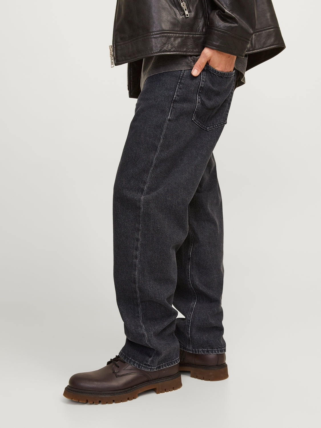 Jeans Eddie Loose Jack&Jones grigio