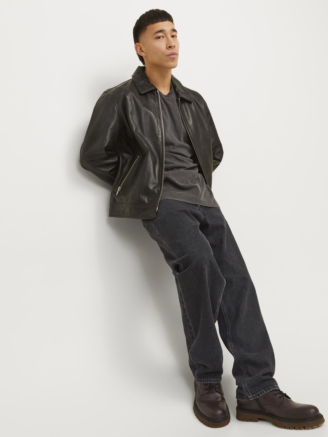 Jeans Eddie Loose Jack&Jones grigio