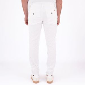 Pantaloni Slim Roy Roger's bianco