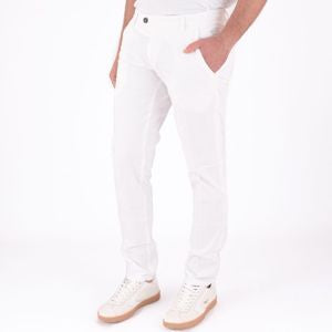 Pantaloni Slim Roy Roger's bianco