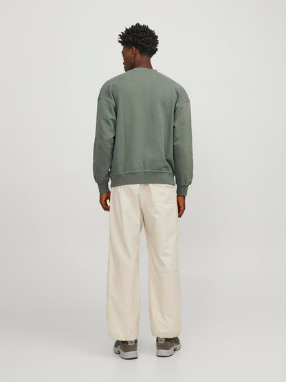 Felpa Loose Jack&Jones verde