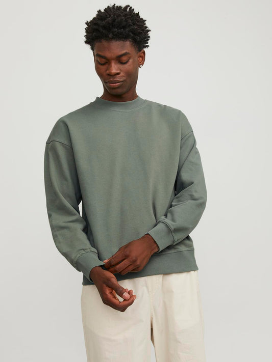 Felpa Loose Jack&Jones verde