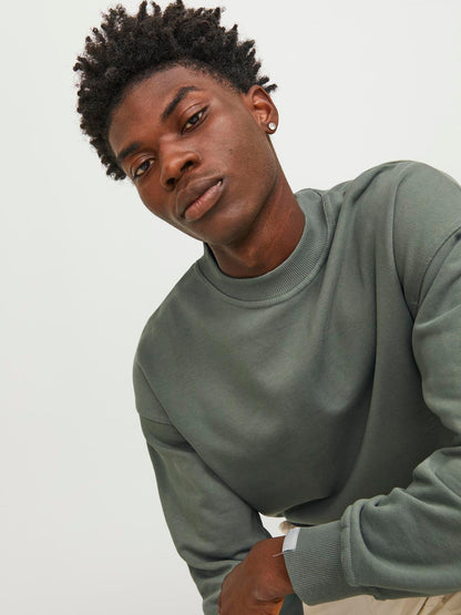 Felpa Loose Jack&Jones verde