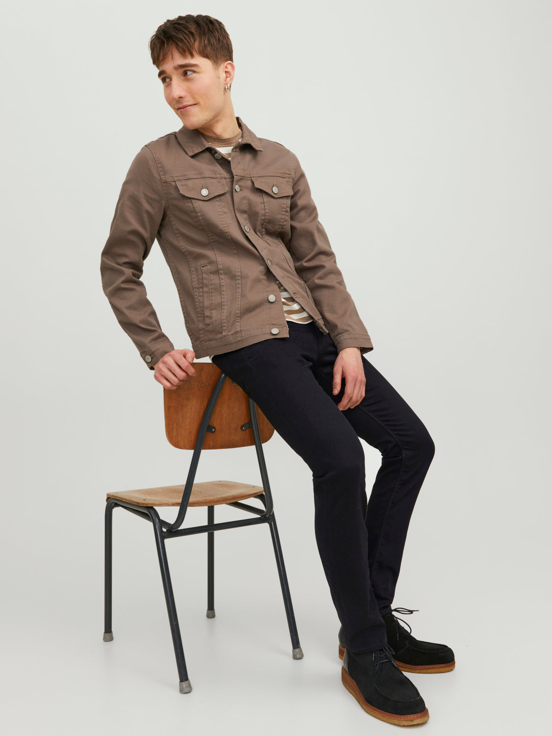 Jeans Slim Jack&Jones nero
