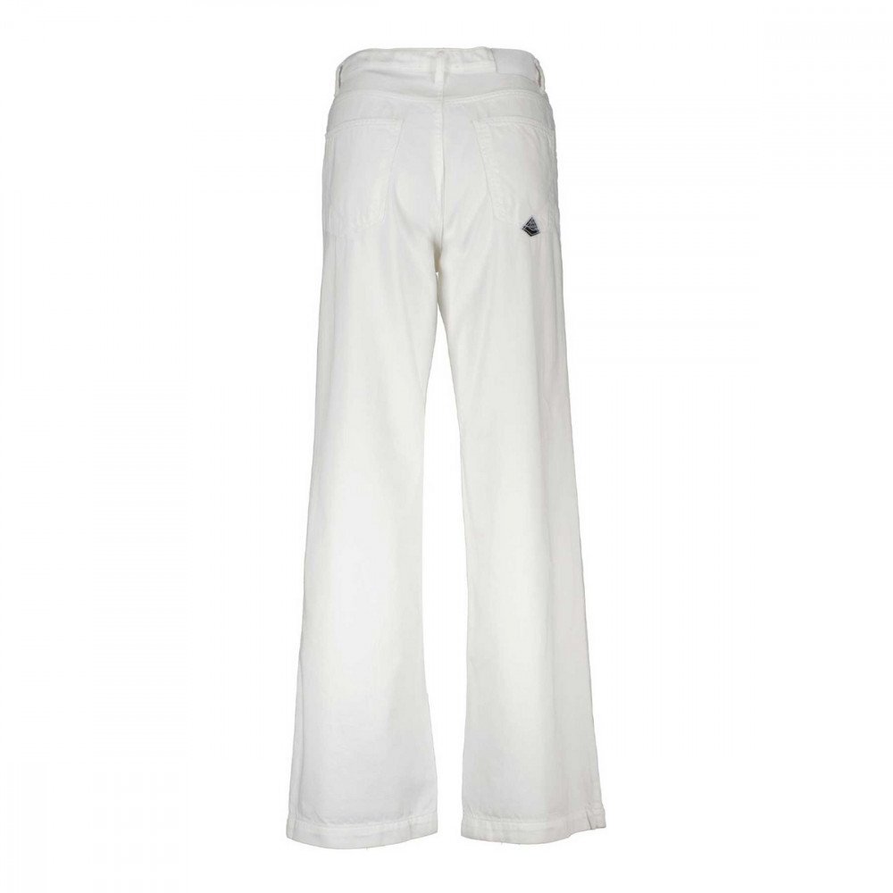 Pantalone Palazzo Roy Roger's bianco