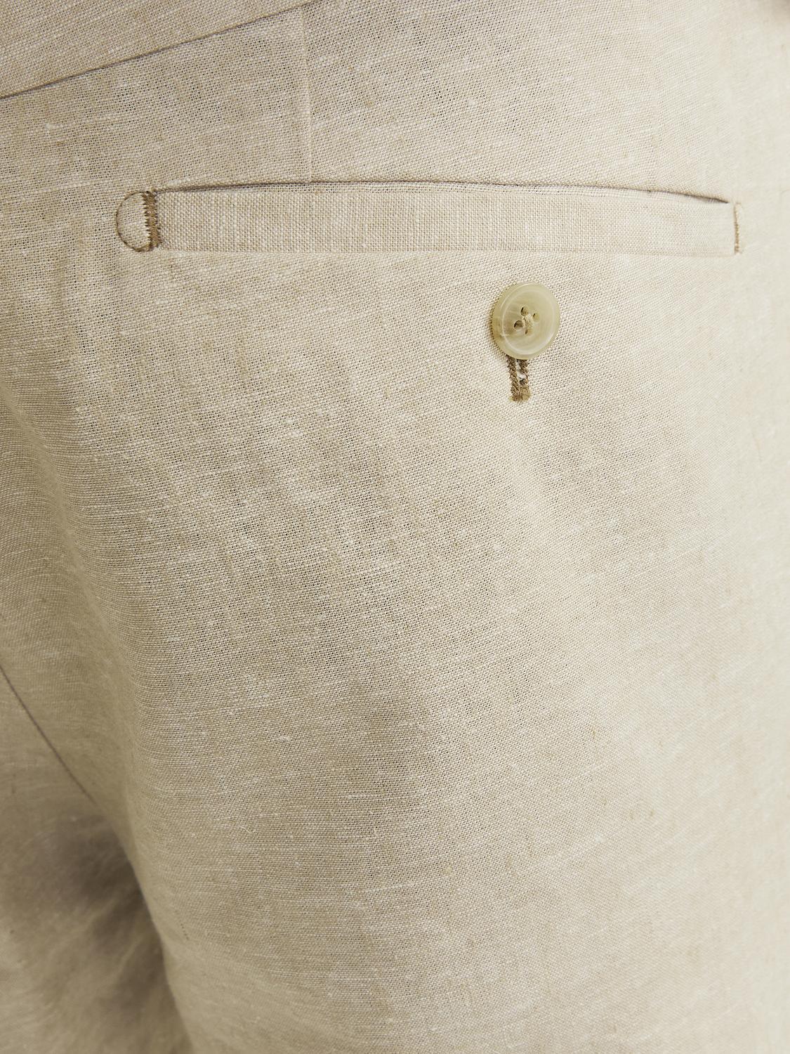 Pantaloni Slim in lino Jack&Jones sabbia