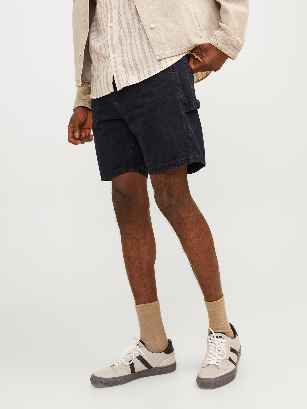 Jeans Carpenter Loose Jack&Jones nero