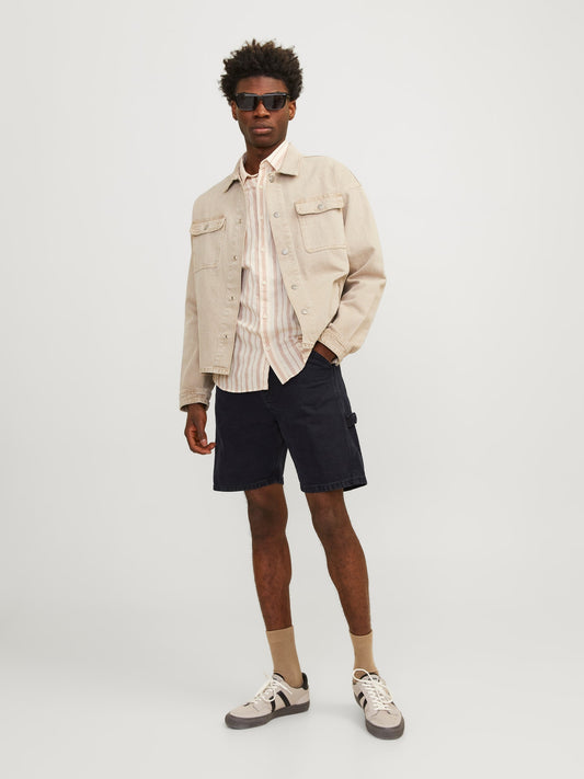 Jeans Carpenter Loose Jack&Jones nero