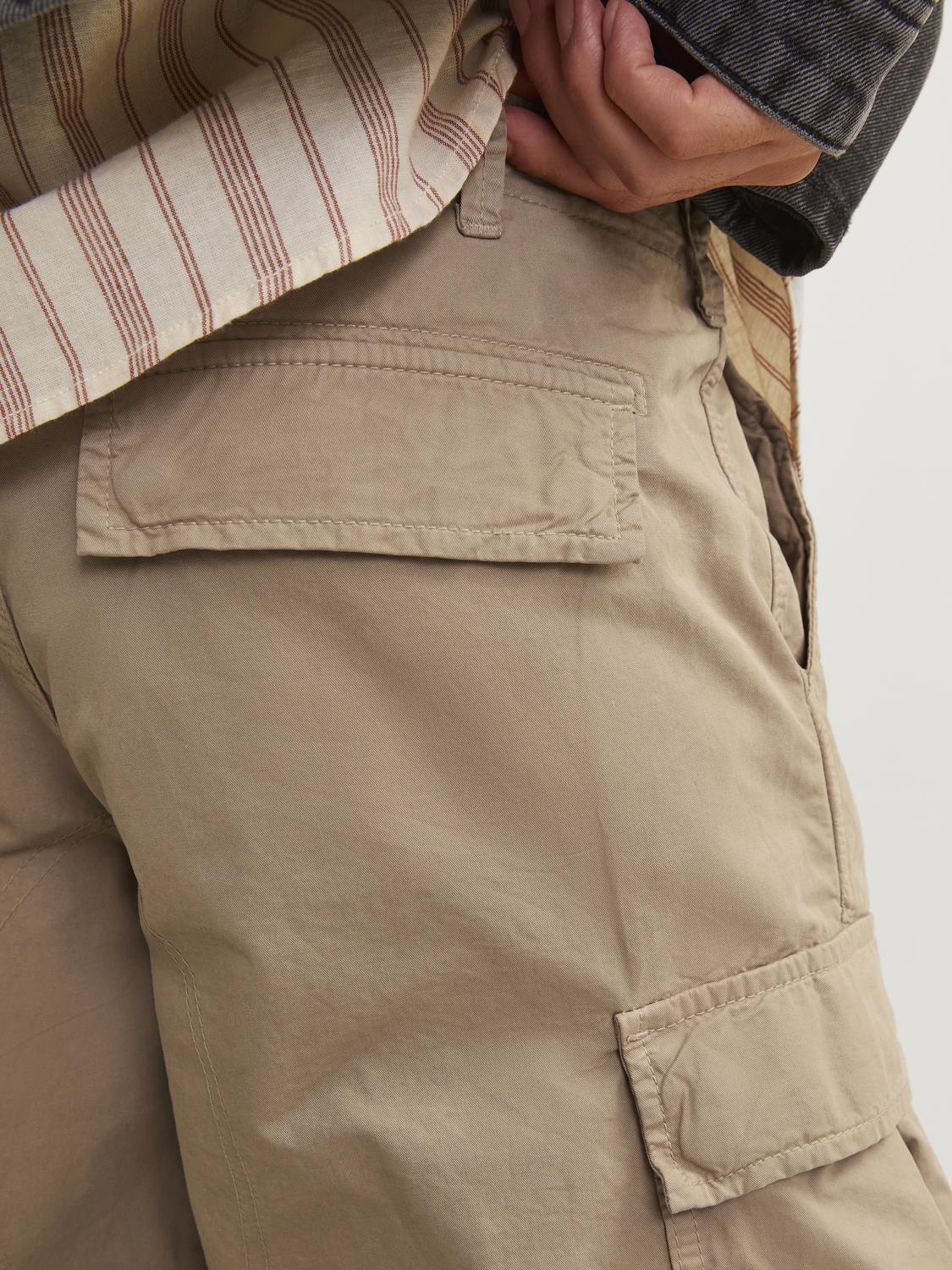 Bermuda Cargo Loose Jack&Jones beige