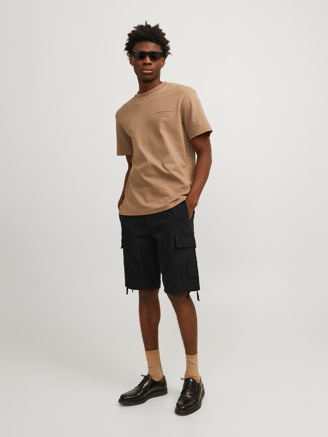 Bermuda Cargo Regular Jack&Jones nero