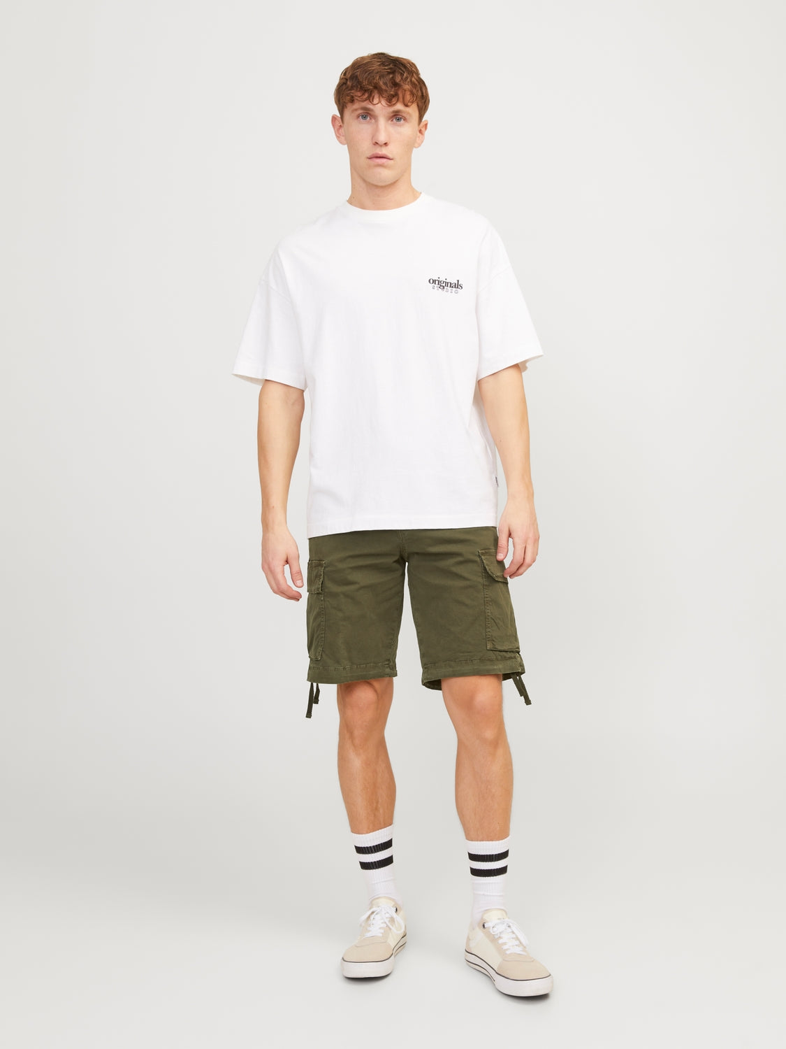 Bermuda Cargo Loose Jack&Jones verde
