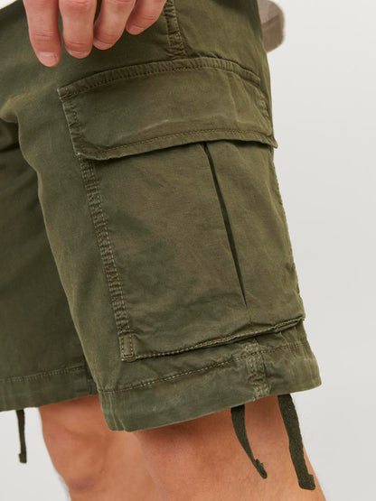 Bermuda Cargo Loose Jack&Jones verde
