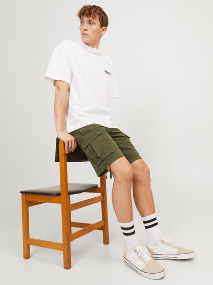 Bermuda Cargo Loose Jack&Jones verde
