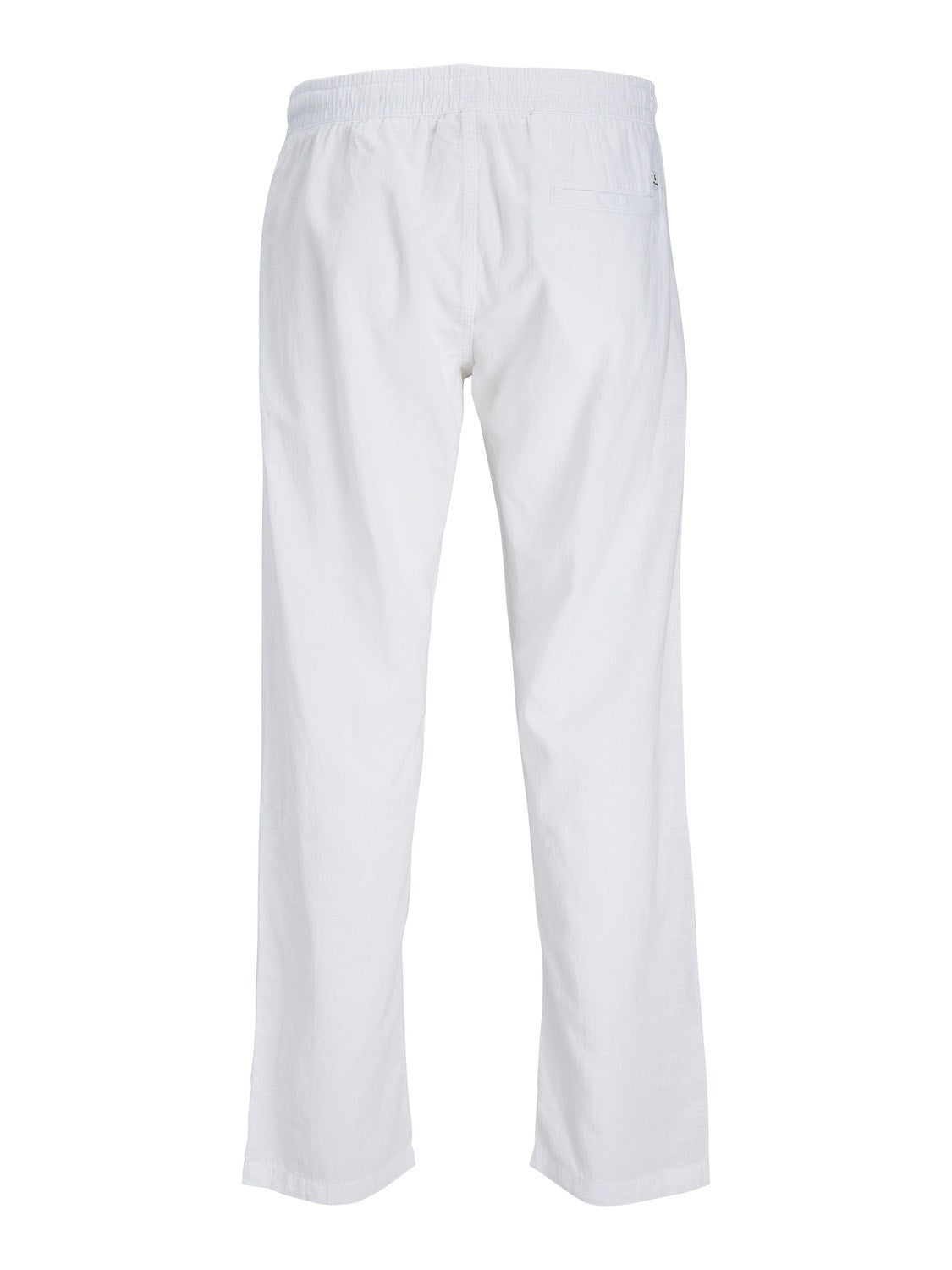Pantaloni in lino Jack&Jones bianco