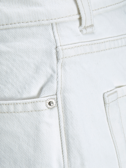 Jeans Wide Palazzo JJXX bianco