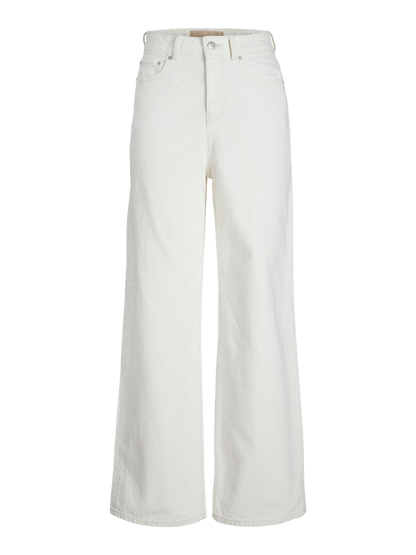 Jeans Wide Palazzo JJXX bianco